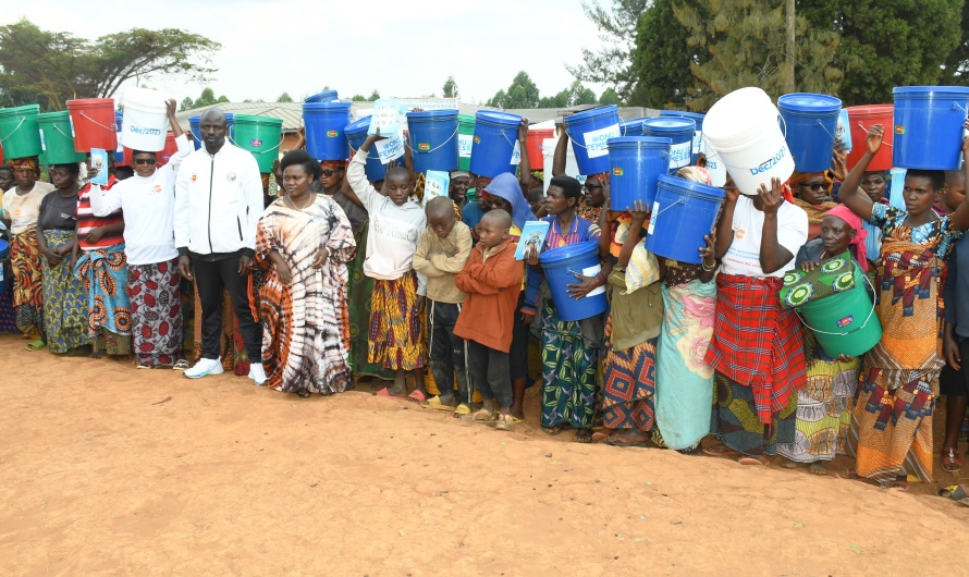 400 personnes batwa et autres personnes vulnérables de la commune Matana ont bénéficié d’une assistance en non vivres