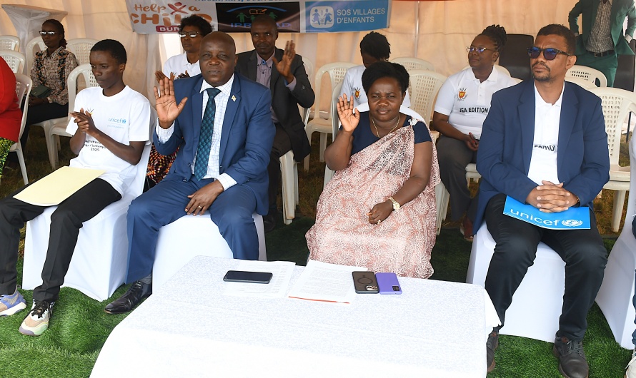 Célébration de la Journée de l’Enfant Africain, édition 2025, sous le Haut Patronage de l’Honorable Imelde Sabushimike, Ministre de la Solidarité Nationale, des Affaires Sociales, des Droits de la Personne et du Genre; Province de Ngozi, ECOFO I, le 17/6/2025